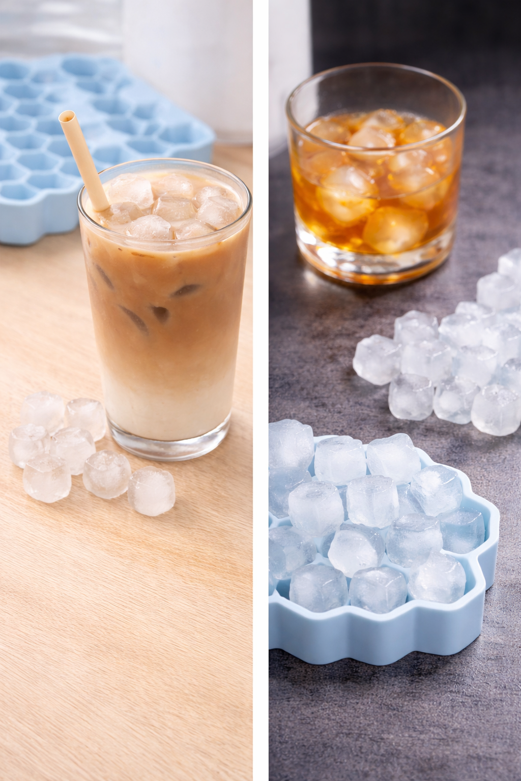Honeycomb Silicone Ice Cube Tray