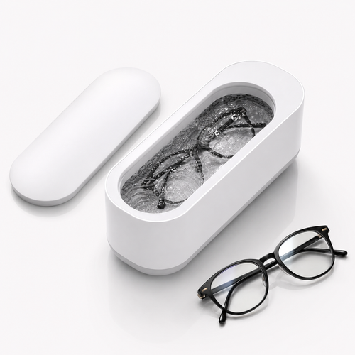 Ultrasonic Cleaner for Glasses & Jewelry – Wireless Cleaning Box