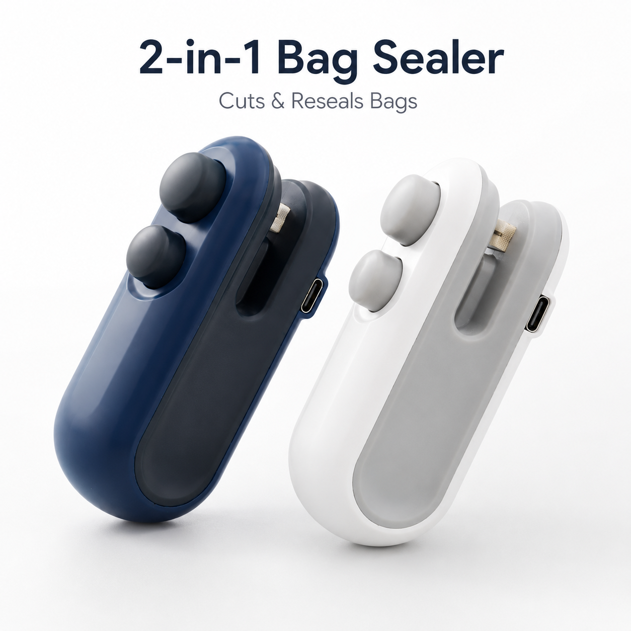Mini Bag Heat Sealer – USB Rechargeable Portable Food Sealer