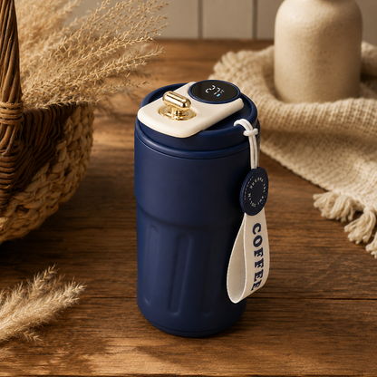 Smart Digital Thermal Bottle – 450ml Insulated Stainless Steel Thermos