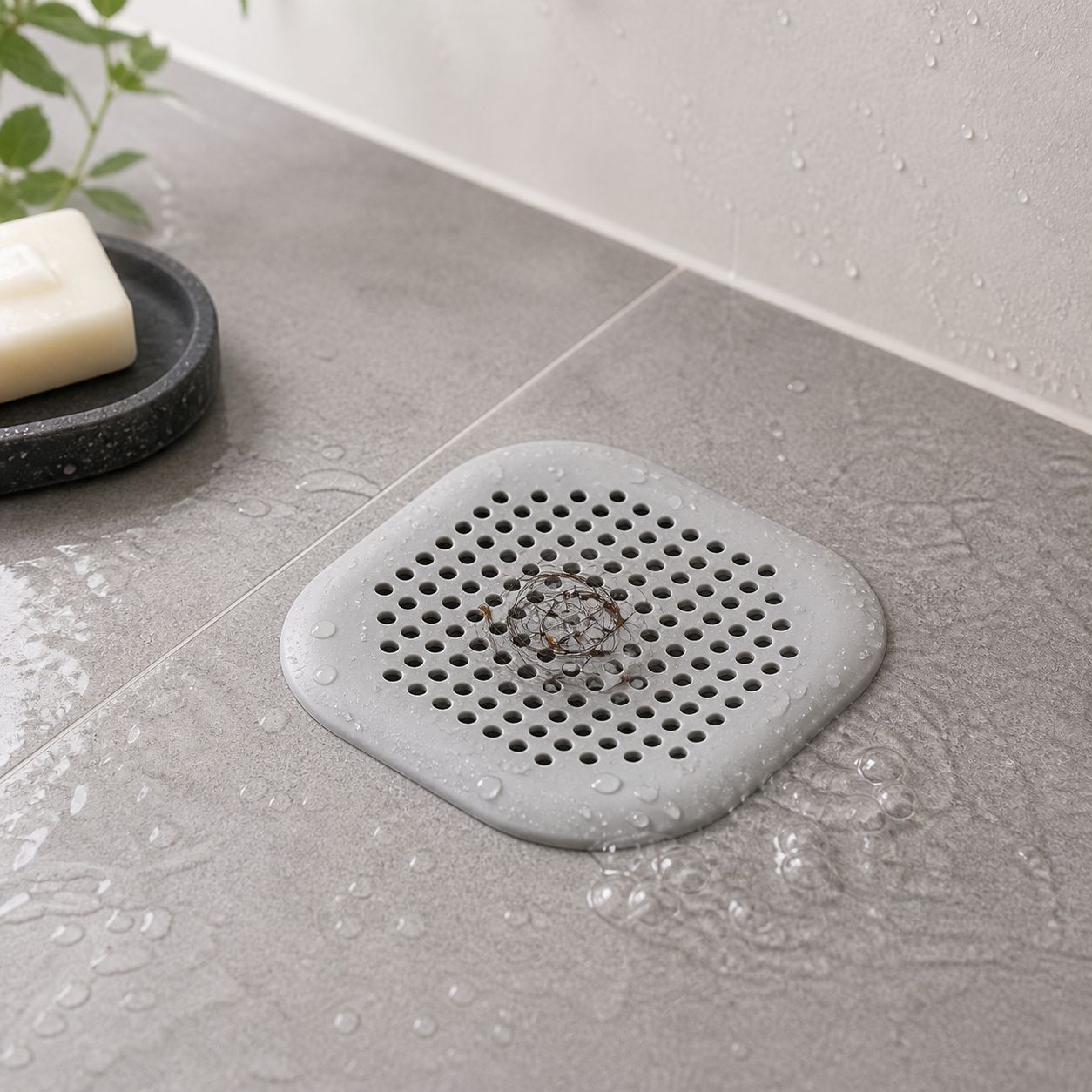 Silicone Hair Catcher Drain Cover for Shower, Tub & Sink