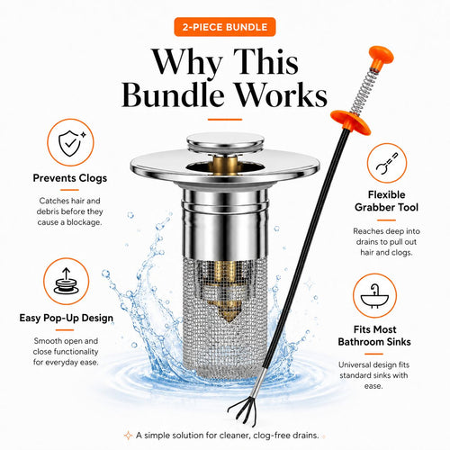 Drain Care Bundle – Unclog & Protect