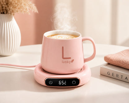 Coffee Mug Warmer Warm Coaster Smart Heating Cup Thermal Insulation Constant Temperature Coaster Heating Pad Desktop