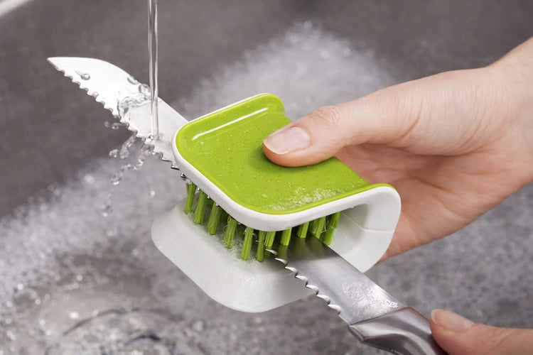 U-Shaped Cutlery Cleaning Brush