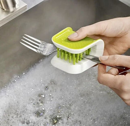 U-Shaped Cutlery Cleaning Brush