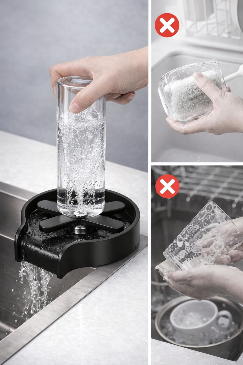High Pressure Cup Washer - 50% Off + Free Shipping