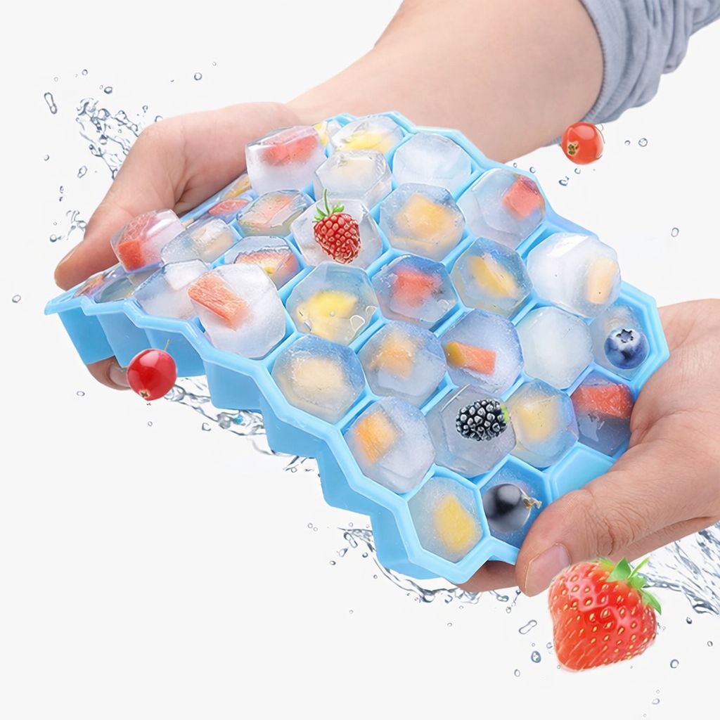 Honeycomb Silicone Ice Cube Tray