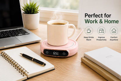 Coffee Mug Warmer Warm Coaster Smart Heating Cup Thermal Insulation Constant Temperature Coaster Heating Pad Desktop