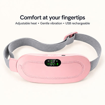 Rechargeable Menstrual Heating Belt with Vibration & Gift Box
