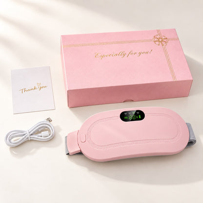 Rechargeable Menstrual Heating Belt with Vibration & Gift Box